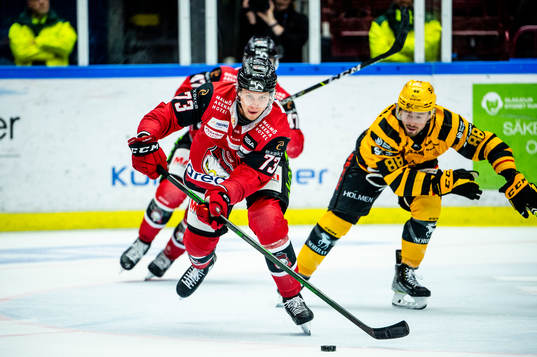Malmö Redhawks Adam Ollas Mattsson mot Skellefteås Jayce