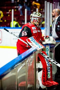 Malmö Redhawks målvakt Oscar Alsenfelt lämnar