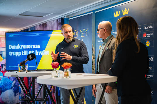 Svenska Ishockeyförbundets generalsekreterare Johan Stark