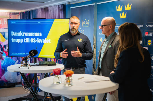 Svenska Ishockeyförbundets generalsekreterare Johan Stark