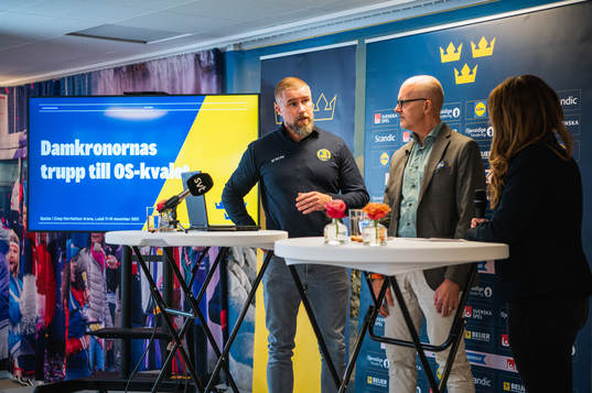 Svenska Ishockeyförbundets generalsekreterare Johan Stark
