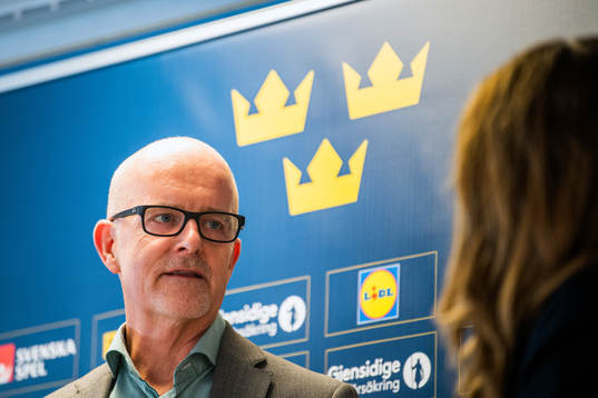 Svenska Spels kommunikationsdirektör Joakim Mörnefält