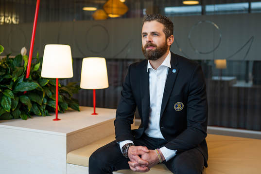 Damkronornas förbundskapten Ulf Lundberg