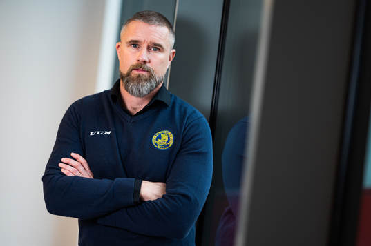 Svenska Ishockeyförbundets generalsekreterare Johan Stark