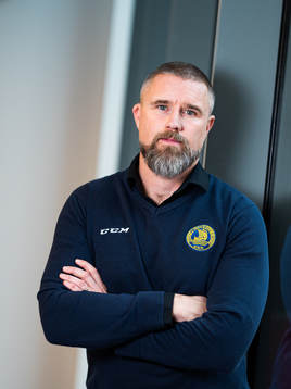 Svenska Ishockeyförbundets generalsekreterare Johan Stark