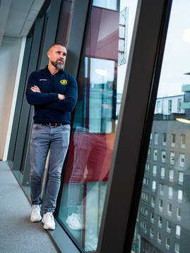 Svenska Ishockeyförbundets generalsekreterare Johan Stark