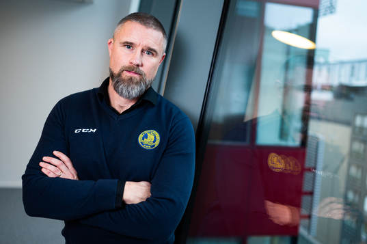 Svenska Ishockeyförbundets generalsekreterare Johan Stark