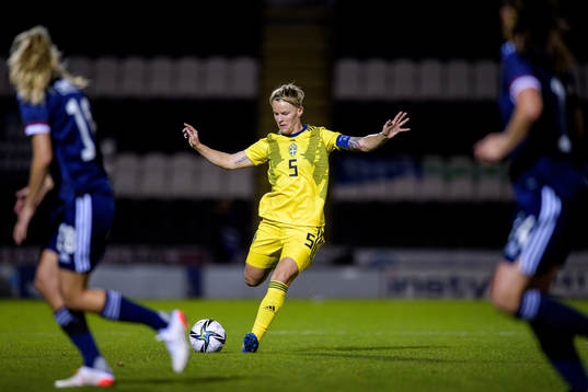 Nilla Fischer of Sweden