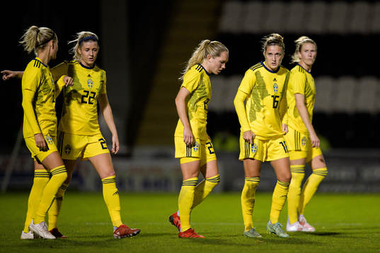 Olivia Schough , Elin Rubensson and Filippa Angeldahl of