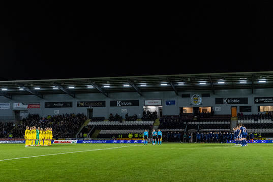 Players of Sweden and of Scotland