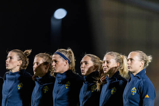 Emma Berglund, Anna Anvegård, Olivia Schough, Elin