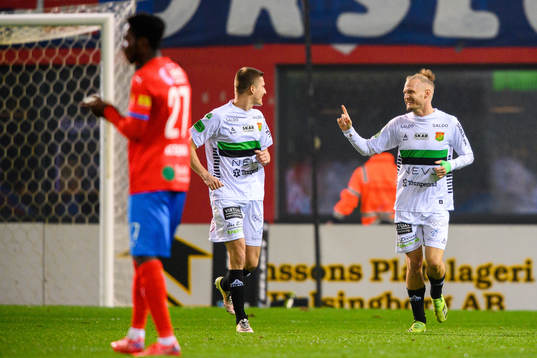 GAIS Simon Alexandersson jublar