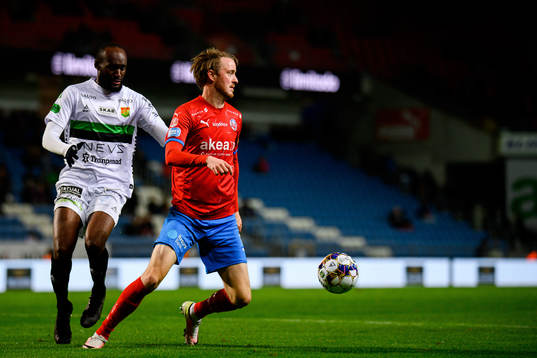 GAIS Boris Lumbana och Helsingborgs Rasmus Jönsson