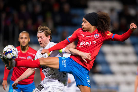 GAIS August Wängberg och Helsingborgs Adam Kaied