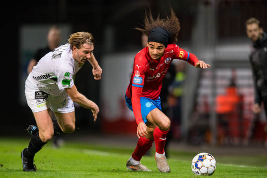 GAIS August Wängberg och Helsingborgs Adam Kaied