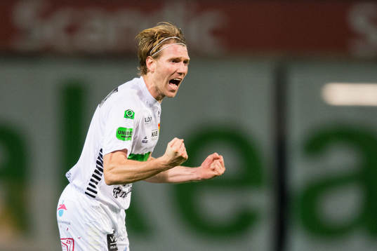 GAIS August Wängberg jublar