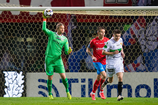 Helsingborgs målvakt Anders Lindegaard