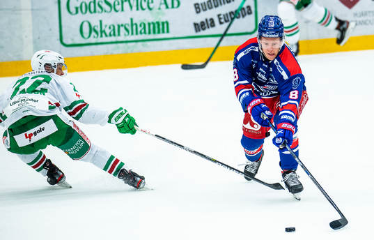 Rögles Samuel Jonsson och Oskarshamns Fredrik Olofsson