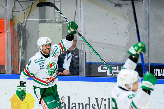 Rögles Ludvig Larsson jublar
