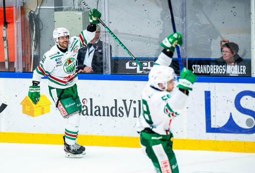 Rögles Ludvig Larsson jublar