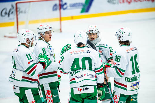 Rögles Mattias Sjögren, Tony Sund, Oskar Stål Lyrenäs,