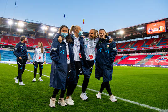 Heidi Ellingsen, Anja Sønstevold, Maria Olsvik and Synne