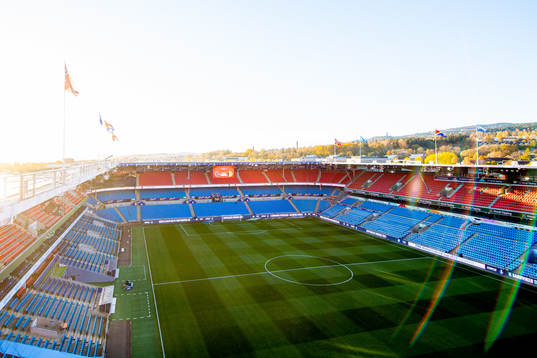General view of Ullevaal stadion