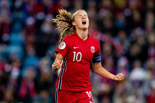 Bläddra bland fler bilder av Football, FIFA Women's World Cup Qualifier, Norway - Belgium