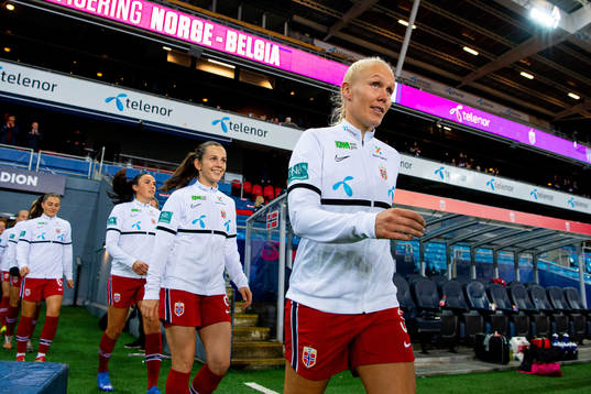 Tuva Hansen and Maria Thorisdottir of Norway