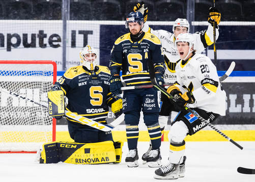 Södertäljes målvakt Nikita Tolopilo
