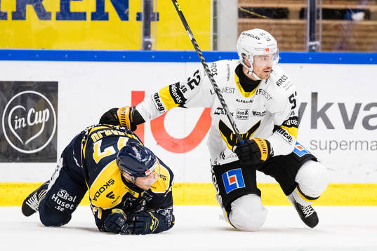 Södertäljes Jonatan Harju och Västerås August Tornberg