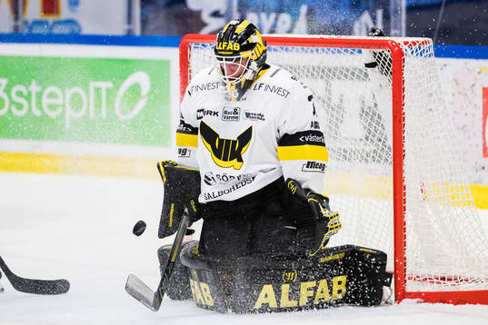 Västerås målvakt Johan Gustafsson