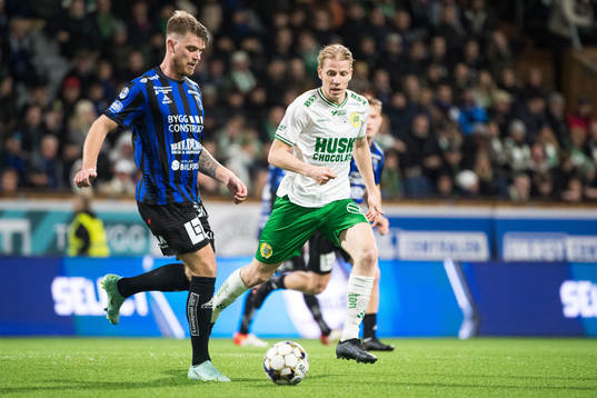Sirius Marcus Mathisen och Hammarbys Gustav Ludwigson