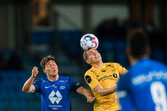 Emil Varhaugvik Breivik of Molde and Morten Ågnes