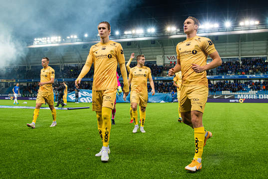 Ola Selvaag Solbakken and Erik Botheim of Bodø/Glimt