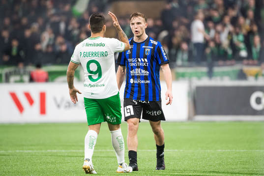 Hammarbys Paulinho och Sirius Jacob Ortmark