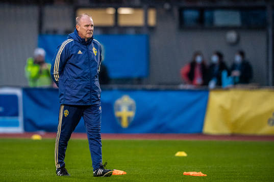 Sveriges förbundskapten Roger Franzén