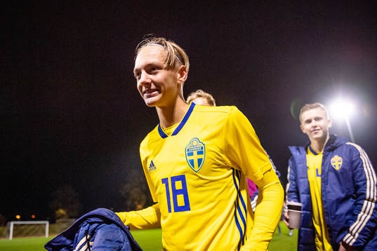 Sveriges Isac Olsson Antholm