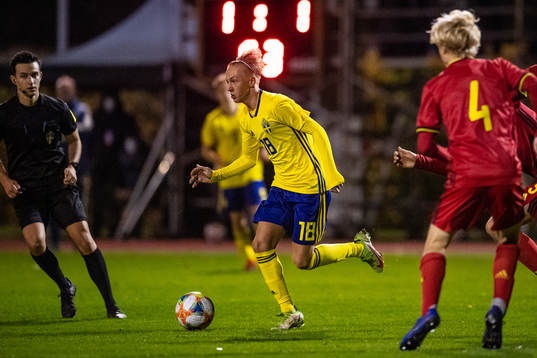 Sveriges Isac Olsson Antholm