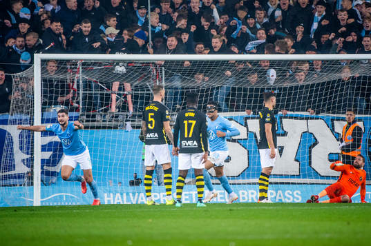 Malmö FFs Antonio Colak jublar