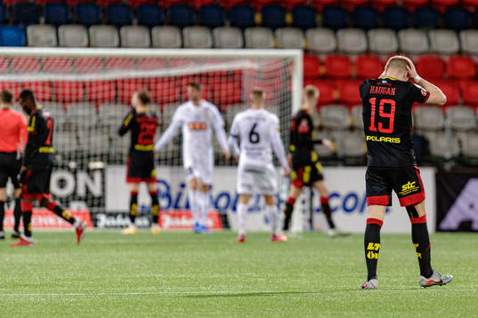 Östersunds Eirik Haugan deppar