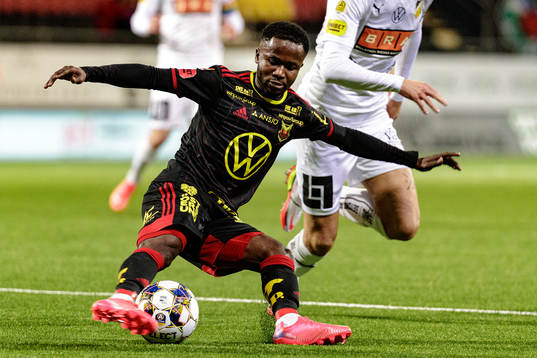 under fotbollsmatchen i Allsvenskan mellan Östersund och