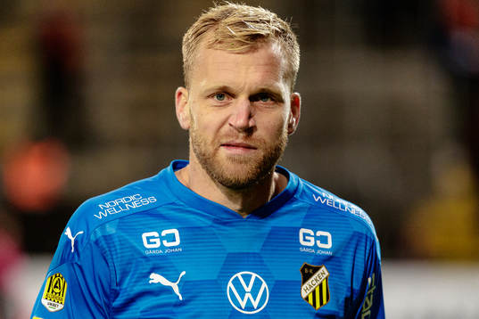 Häckens målvakt Peter Abrahamsson