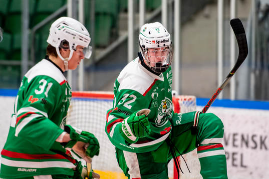 Rögles Oskar Pettersson jublar
