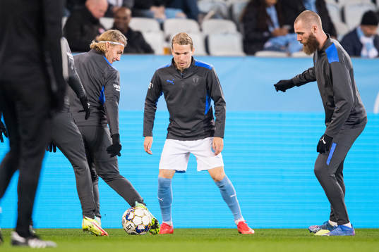 Malmö FFs Oscar Lewicki och Jo Inge Berget