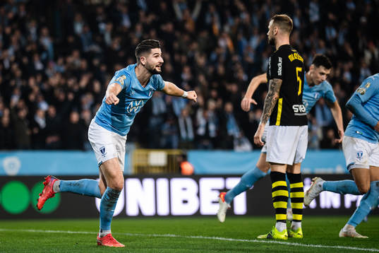 Malmö FFs Antonio Colak jublar