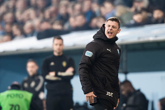 Malmö FFs huvudtränare Jon Dahl Tomasson