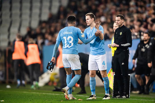 Malmö FFs Martin Olsson ut och Niklas Moisander in