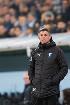 Malmö FFs huvudtränare Jon Dahl Tomasson
