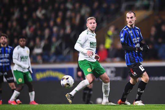 Hammarbys Darijan Bojanic och Sirius Adam Hellborg
